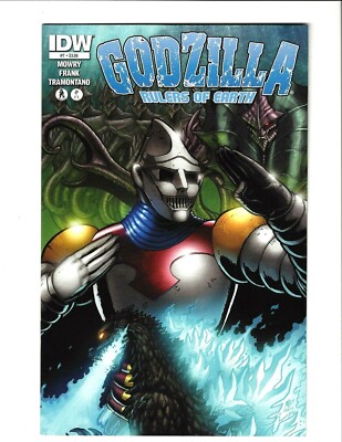 GODZILLA RULERS OF EARTH #7 DEC. 2014 COVER BY MATT FRANK 10.0 GEM MINT IDW NEW!-image