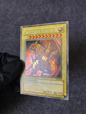 2003 Yu-Gi-Oh! TCG The Winged Dragon of Ra GBI-003 (Secret Rare) *MT/GEM MT*-image