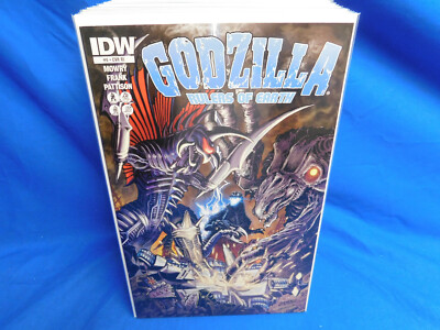 Godzilla Rulers of Earth 6 RI Variant VF+ Jeff Zornow Cover IDW Kaiju 2013 Comic-image