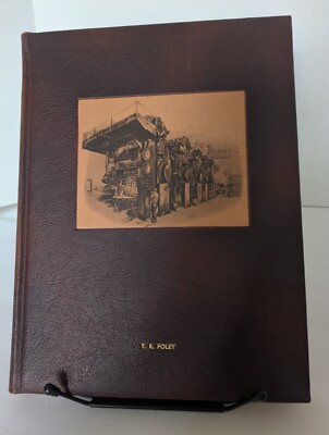The 50 Great Pioneers of American Industry. 1965 Handcrafted Mission Leather-image