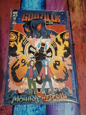 GODZILLA RIVALS MOTHRA VS HEDORAH #1 1st Print Cover A IDW COMICS 2024 TRUJILLO-image