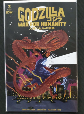 Godzilla War for Humanity #3 A Cvr IDW 2023 VF/NM Comics-image