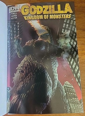 Godzilla 70th Anniversary Foil Classics: Godzilla Kingdom of Monsters #1 (IDW...-image