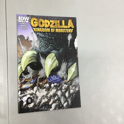 Godzilla Kingdom Of Monster #1 Rock Bottom Comics Exclusive IDW 2011 (GZ132)-image