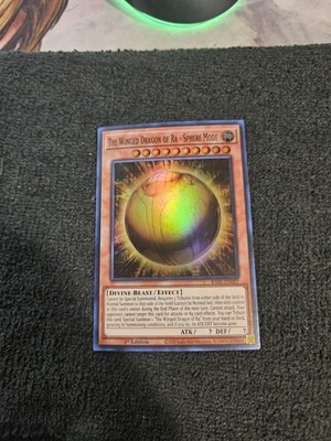 1X NM The Winged Dragon of Ra - Sphere Mode - RA01-EN007 - Super Rare 1st Ed-image