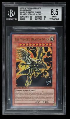 2019 Shonen Jump Promos The Winged Dragon of Ra BGS 8.5 English #JUMP-EN045 UR-image