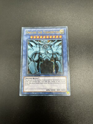 Yu-Gi-Oh! TCG Obelisk the Tormentor Yugi's Legendary Decks YGLD-ENG02 Limited ED-image