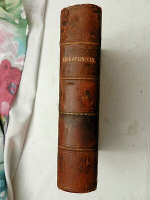 1883-1890, Life of Lincoln by Nicolay & Hay, PRIV BIND, ORIG CENTURY MAG ARTICLE-image