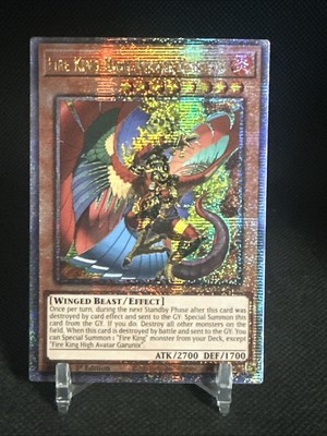 Fire King High Avatar Garunix Quarter Century Secret Rare RA04-EN194 Yugioh-image