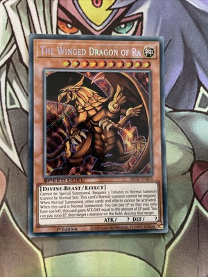 SBCB-EN203 The Winged Dragon Of Ra Secret Rare 1st Edition Near Mint Yugioh-image