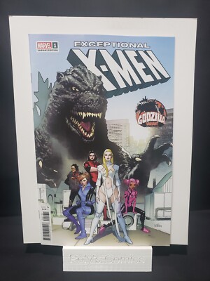 Marvel Comics Exceptional X-Men #1 Godzilla Variant 2024-image
