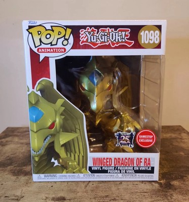 Funko 1098 Super 6 in: Yu-Gi-Oh! - Winged Dragon of Ra (Metallic) GameStop-image