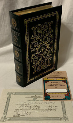 1997 “Ashes to Ashes” Richard Kluger Easton Press SIGNED Limited Leather Edition-image