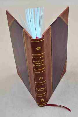 David James Burrell A Biography 1929 [Leather Bound]-image