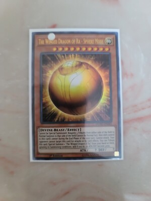 The Winged Dragon of Ra - Sphere Mode - DUPO-EN045 - Ultra Rare - 1st Edition NM-image