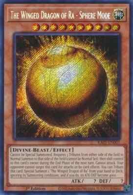 The Winged Dragon of Ra - Sphere Mode - RA01-EN007  - Secret Rare - Yugioh-image