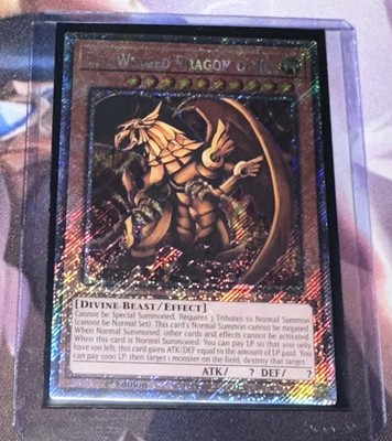 The Winged Dragon of Ra (RA04-EN118) 1st Edition - Platinum Secret Rare - NM-image