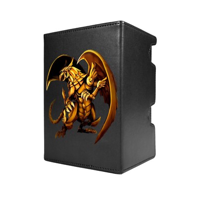 The Winged Dragon of Ra Deck Box - Holds 100 Double Sleeved Cards & Dice Tray-image