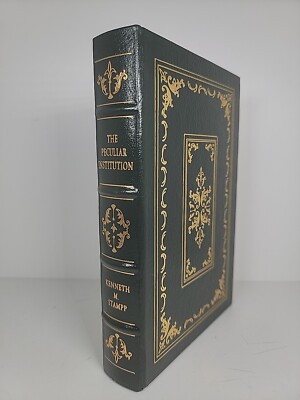 Easton Press PECULIAR INSTITUTION Kenneth Stampp Limited Edition Leather Slavery-image