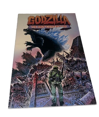 GODZILLA THE HALF-CENTURY WAR - Stokoe IDW Paperback TPB 2014 - VG-image