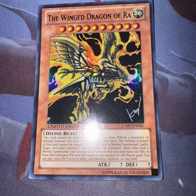 The Winged Dragon of Ra JUMP-EN045 Shonen Jump Magazine Promos Limited Edition-image