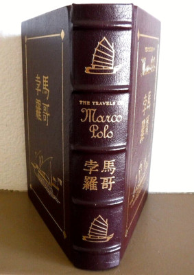 THE TRAVELS OF MARCO POLO Easton Press  KOMROFF FINE RARE!!-image