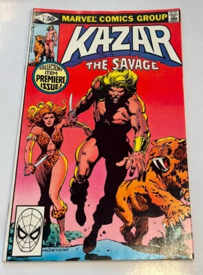 KA-ZAR (KAZAR) THE SAVAGE #1 (1981), bronze age Marvel-image