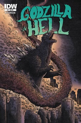 GOZILLA 70TH ANNIV FOIL CLASSIC GODZILLA IN HELL #1 (8/20/25)-image