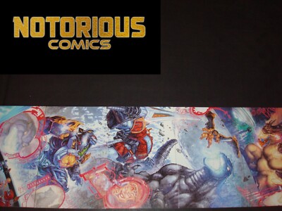 Godzilla vs Mighty Morphin Power Rangers 1-5 Complete RI Variant Set 1:10 Comics-image