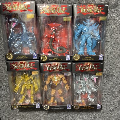 Yu-Gi-Oh PhatMojo Series 1 Set of 6 Figures New In Box-image
