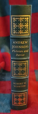 EASTON PRESS ANDREW JOHNSON BIOGRAPHY 1987 PLEBEIAN AND PATRIOT LEATHER-image