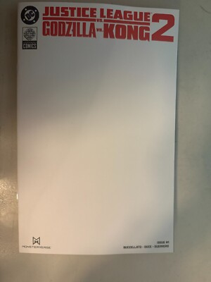 Justice League Vs Godzilla Vs Kong 2 #1 - Blank Variant Cover  DC 2025-image