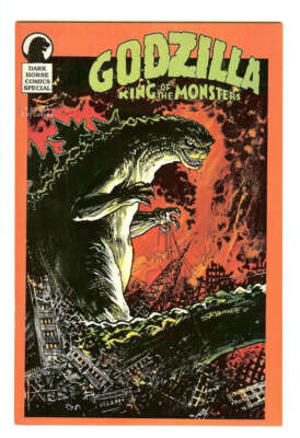 GODZILLA KING OF THE MONSTERS #1 8.0 // ONLY ISSUE MARVEL 1987-image