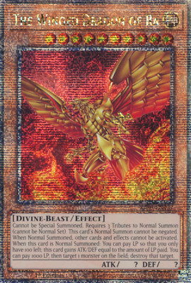 1X NM The Winged Dragon of Ra - RA03-EN137 - Quarter Century Rare 1st Edition-image
