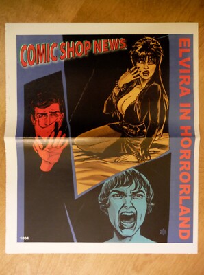 COMIC SHOP NEWS #1804 (2022) Elvira in Horrorland—Conan—Belit—Valeria—Rocketeer-image