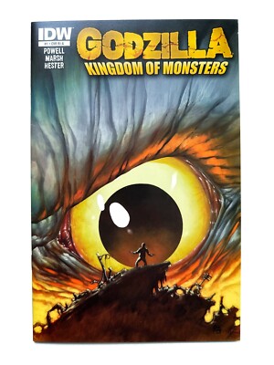 IDW: GODZILLA: KINGDOM OF MONSTERS #1: RI-A (1:10) RETAILER INCENTIVE VARIANT-image