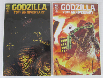 Godzilla 70th Anniversary (2024, IDW) Cover A+B Comics One-Shot NM BF834-image