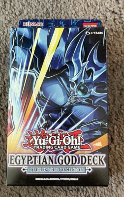 Yu-Gi-Oh! Egyptian God Deck: Obelisk the Tormentor - 1st Edition Sealed English-image