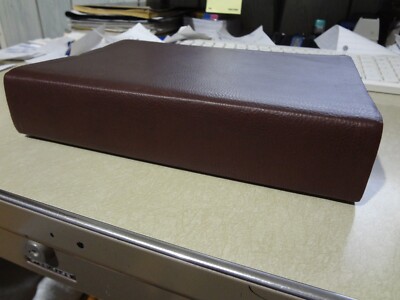 KJV Fire Bible 2011 Burgundy Leather Deluxe King James Version Life Publishers-image