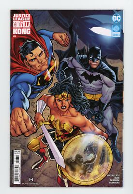 Justice League vs Godzilla vs Kong #6 Francis Manapul Variant NM+ 9.6 2024 DC-image