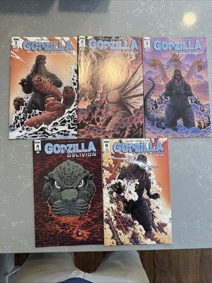 IDW Godzilla: Oblivion Complete Series Issues 1–5-image
