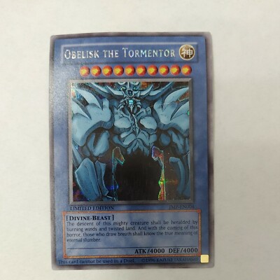 Yu-Gi-Oh Obelisk The Tormentor JMP-EN004 Limited Edition-image