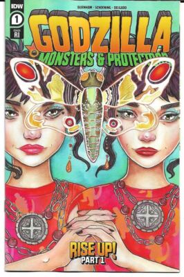 GODZILLA MONSTERS & PROTECTORS #1 (OF 5) 10 COPY VIC HOLLINS  (IDW 2021)-image