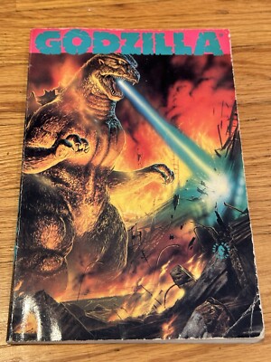 Godzilla by Kazuhisa Iwata 1st Ed 1990 Paperback Graphic Novel Only 1 On Ebay-image