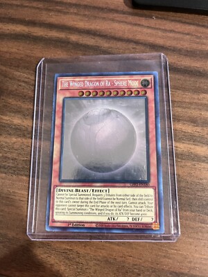 Yugioh The Winged Dragon of Ra - Sphere Mode GFP2-EN180 Ghost Rare 1st Ed NM-image