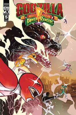 GODZILLA VS MMPR II #5 CVR A RIVAS IDW-PRH-image