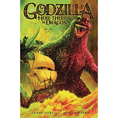 Godzilla Here There Be Dragons IDW-image