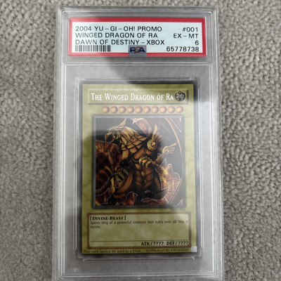 PSA 6 Winged Dragon of Ra - Dawn of Destiny Yu-Gi-Oh!-image