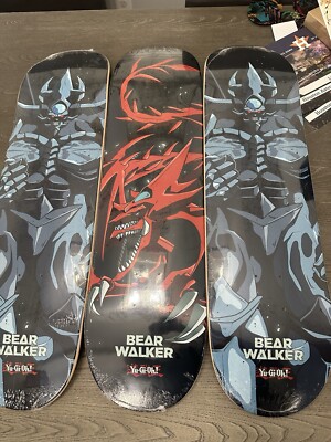 Bear walker x Yu-Gi-Oh Obelisk The Tormentor Skateboard Deck  LIMITED ED New-image