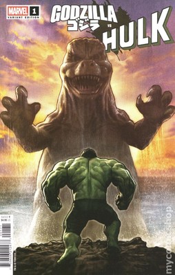 Godzilla vs. Hulk 1G VF 2025 Stock Image-image